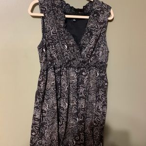 Sonoma paisley mid length dress